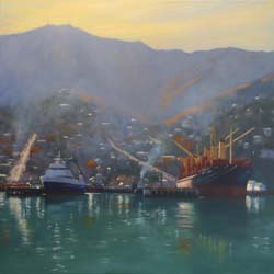 02 250303 Winter morning, Lyttelton 102102